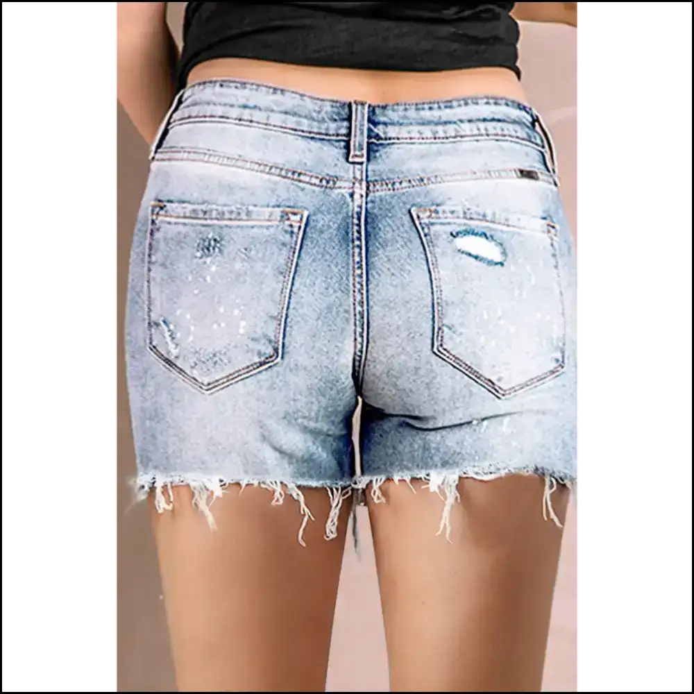 Needful Things: Blue Distressed Denim Shorts π Light & Loving It! π