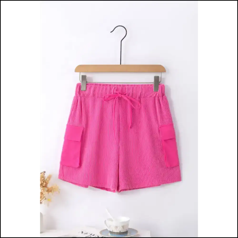 Pink Cargo Shorts: Because Pants are Overrated 💖 Needful Things - Shorts
