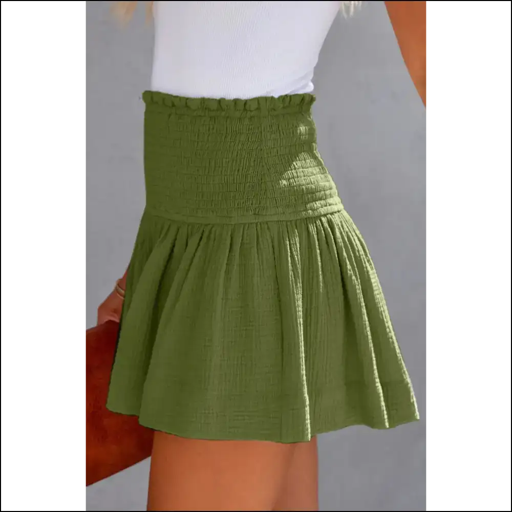 Chic Smocked Waistband Shorts