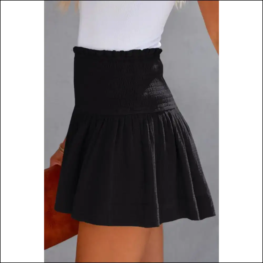 Chic Smocked Waistband Shorts