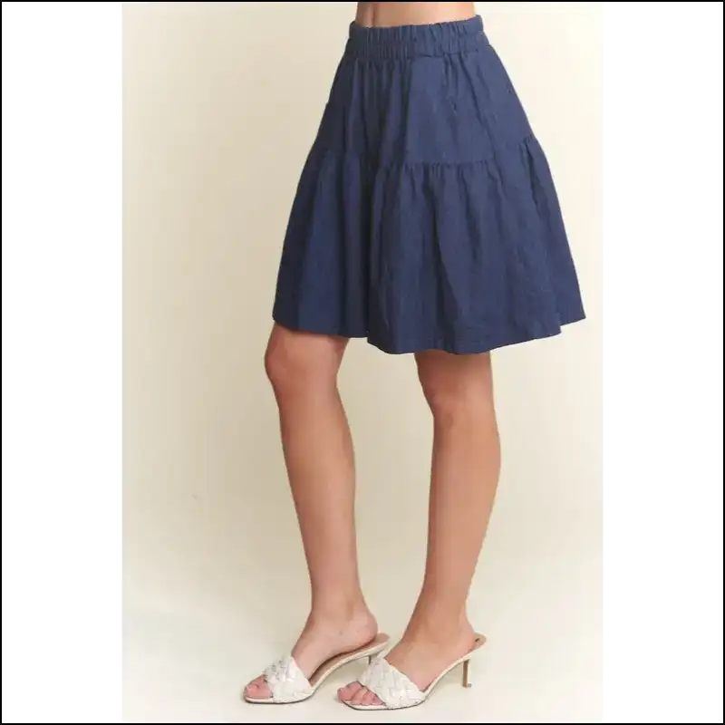 Adora Wide Leg Denim Shorts - your Go-to Summer Chic!
