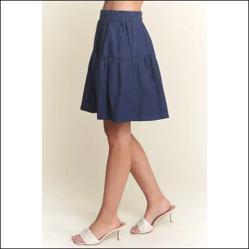 Adora Wide Leg Denim Shorts - your Go-to Summer Chic!