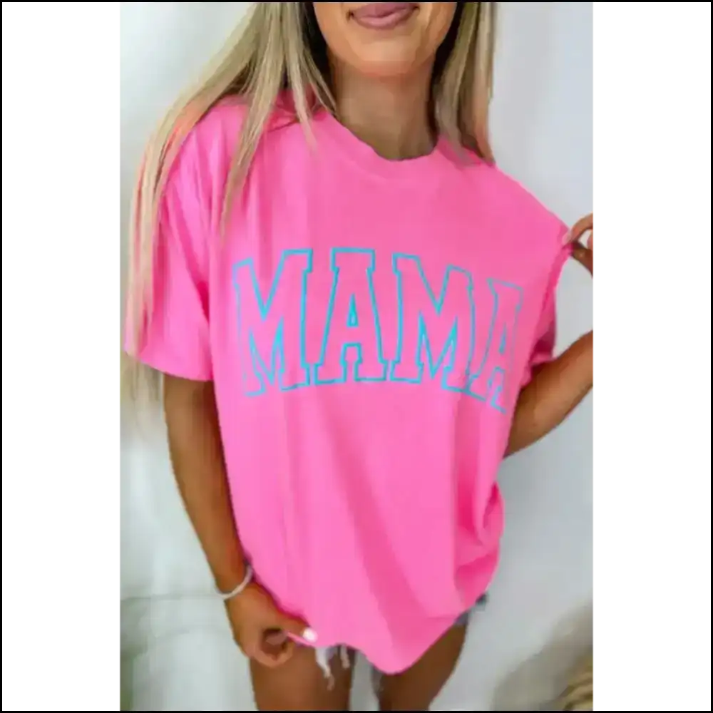 Bright Pink Mama t Shirt: Sassy and Ready to Rumble ๐ Needful Things - s - t Shirts