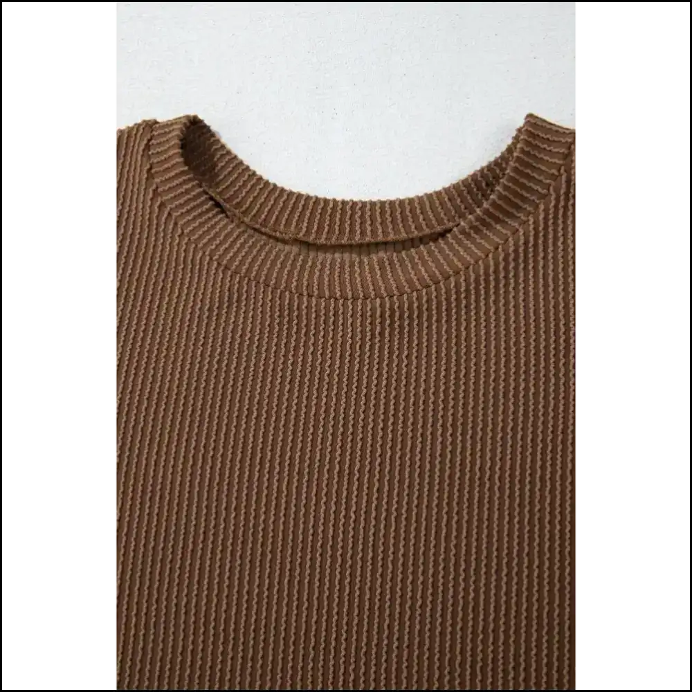 Chestnut Corded Cutie: Netflix and Chill π° Needful Things Two Piece Shorts Sets