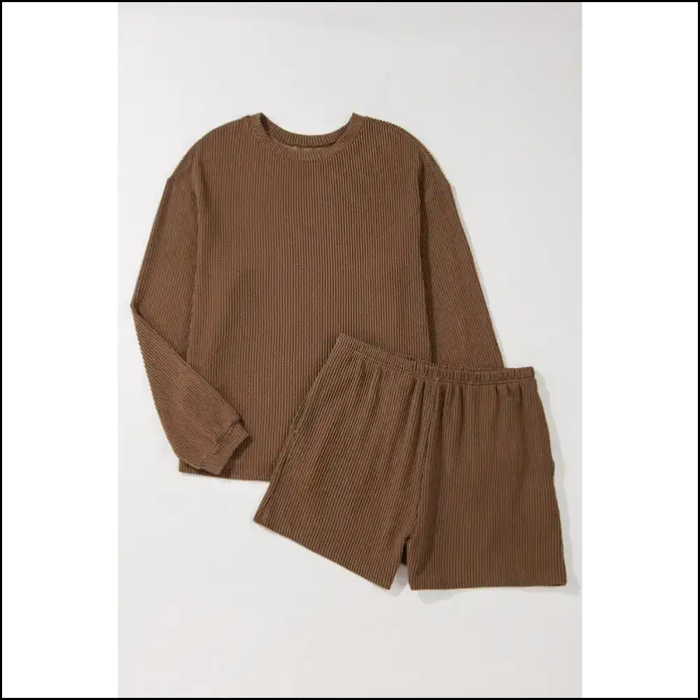 Chestnut Corded Cutie: Netflix and Chill π° Needful Things Phalaenopsis / s Two Piece Shorts Sets