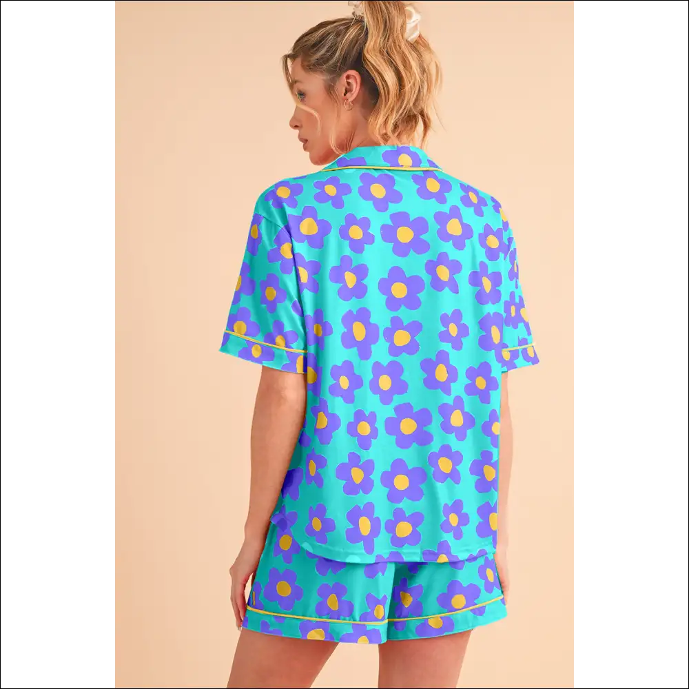 Floral Dreams Pajama Set: Bloom in Bed with Needful Things π΄ - Loungewear Set Two Piece Sets on Sale Worldwide Shipping