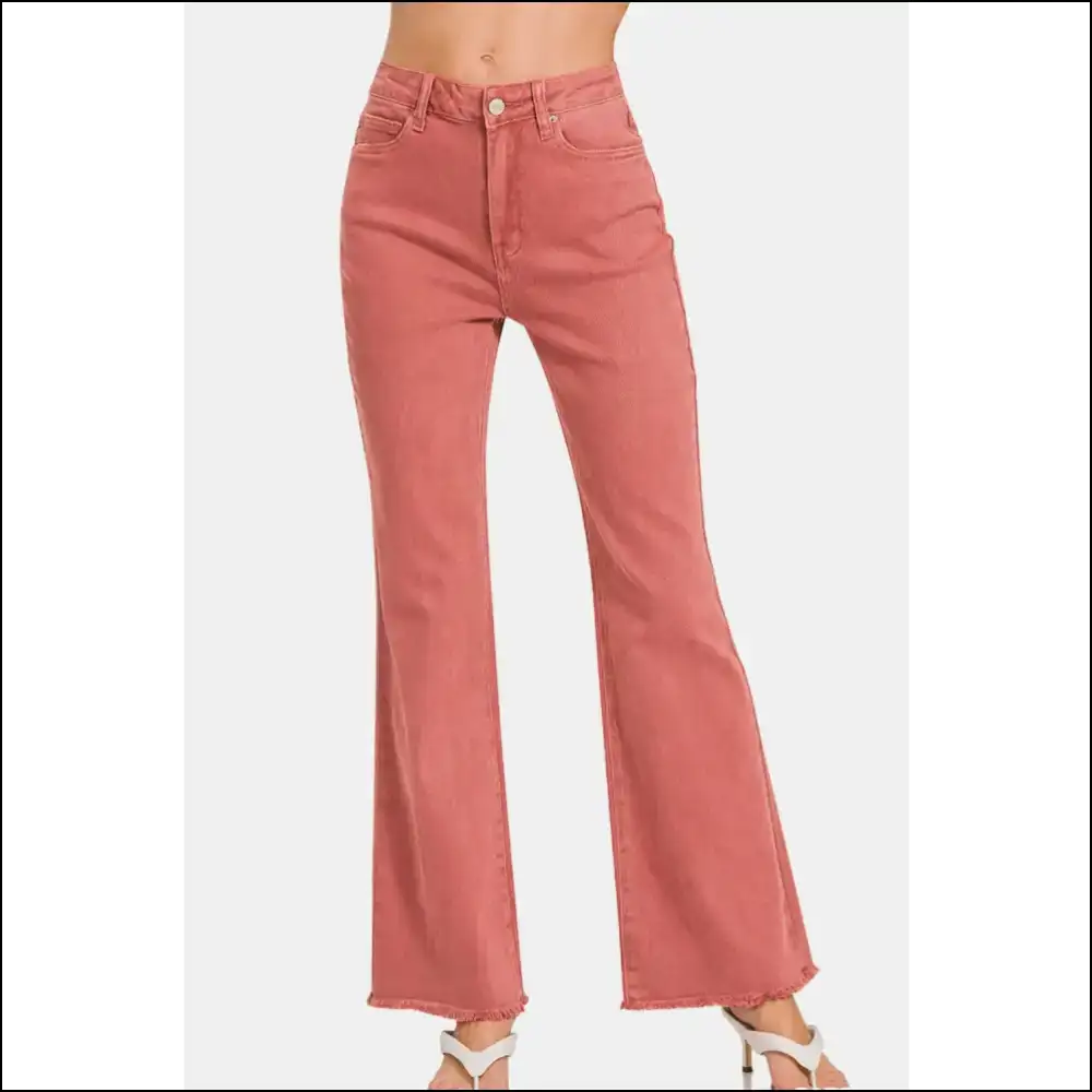 Acid Washed Zenana Jeans: Elegance with an Edge Attitude Included! 😎 - Jeans on Sale Worldwide Shipping