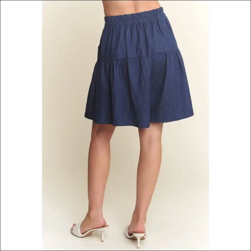 Adora Wide Leg Denim Shorts - your Go-to Summer Chic! - on Sale Worldwide Shipping