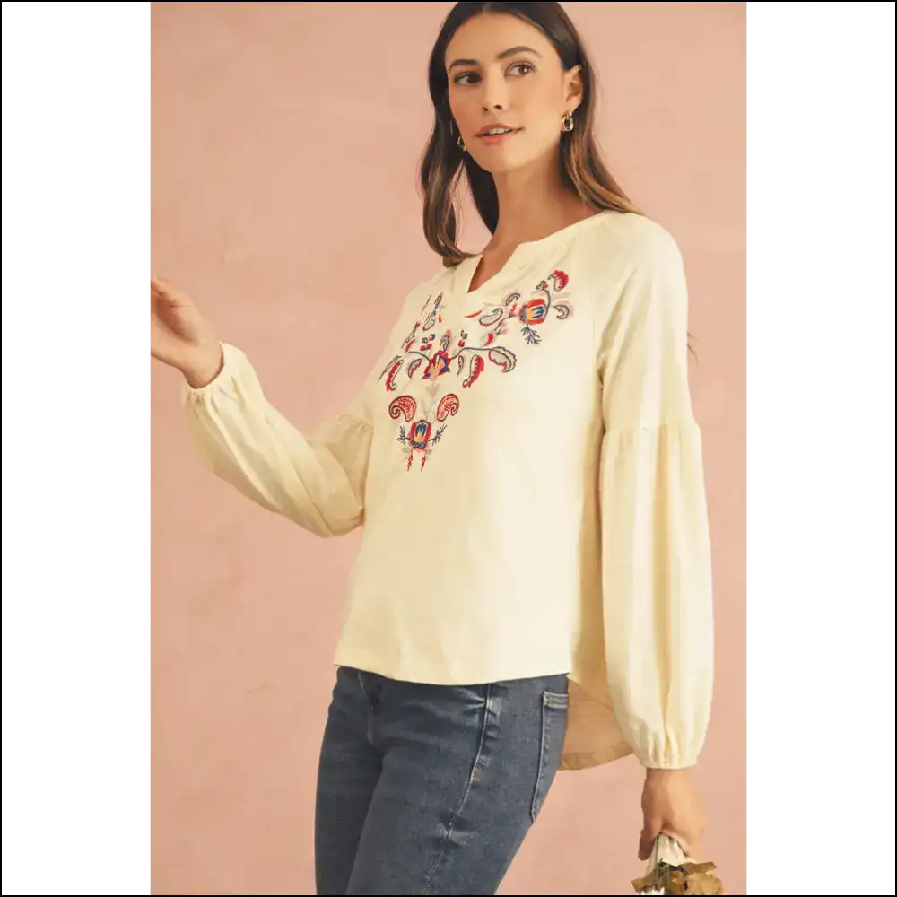Apricot Paisley Floral: Finally a Blouse that Gets you π Needful Things - Blouses on Sale Worldwide Shipping