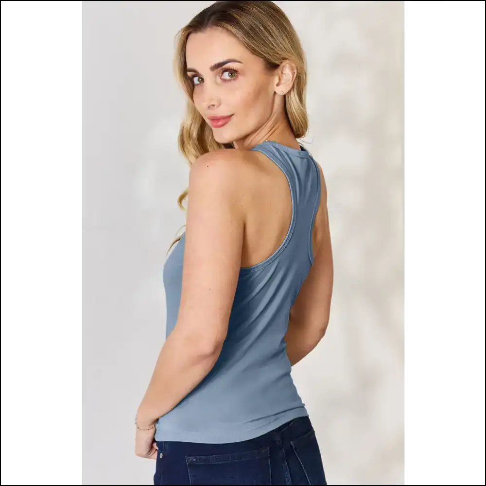 Basic Bae Racerback: your New Best Friend for Lifeβs Messy Moments πβοΈ - Tank Tops on Sale Worldwide Shipping