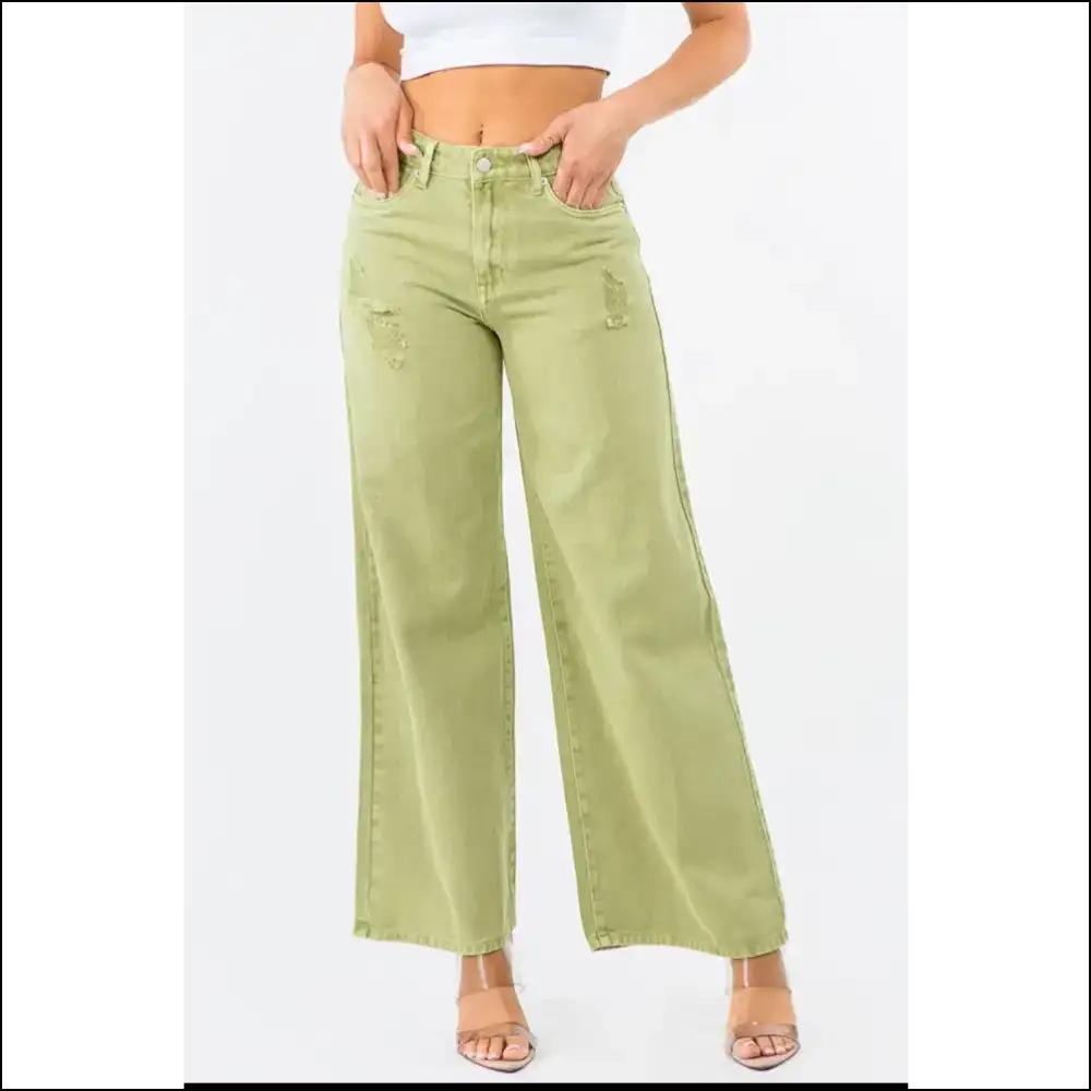Bazi High Waist Distressed Jeans: where Comfort Meets Fashion and Guts! - Jeans on Sale Worldwide Shipping
