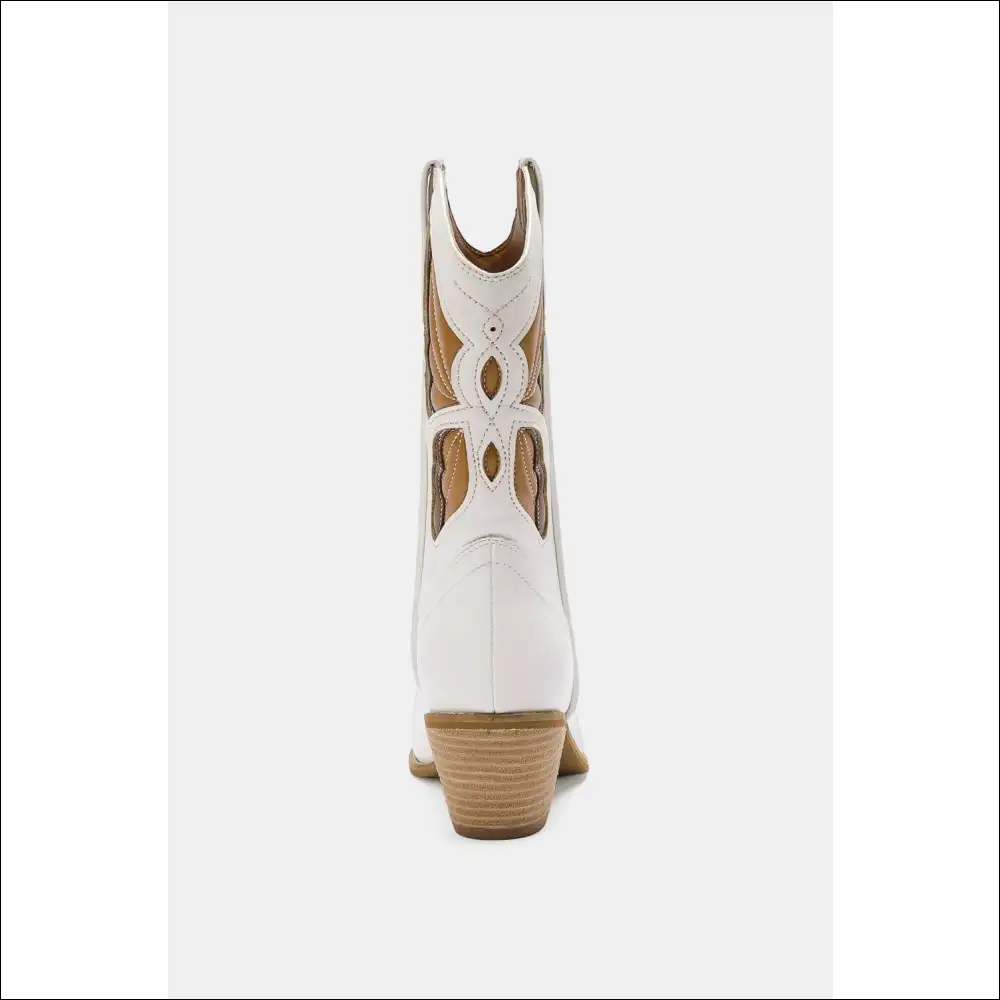 Beast Fashion Butterfly Cut Point Toe Boots - on Sale Worldwide Shipping