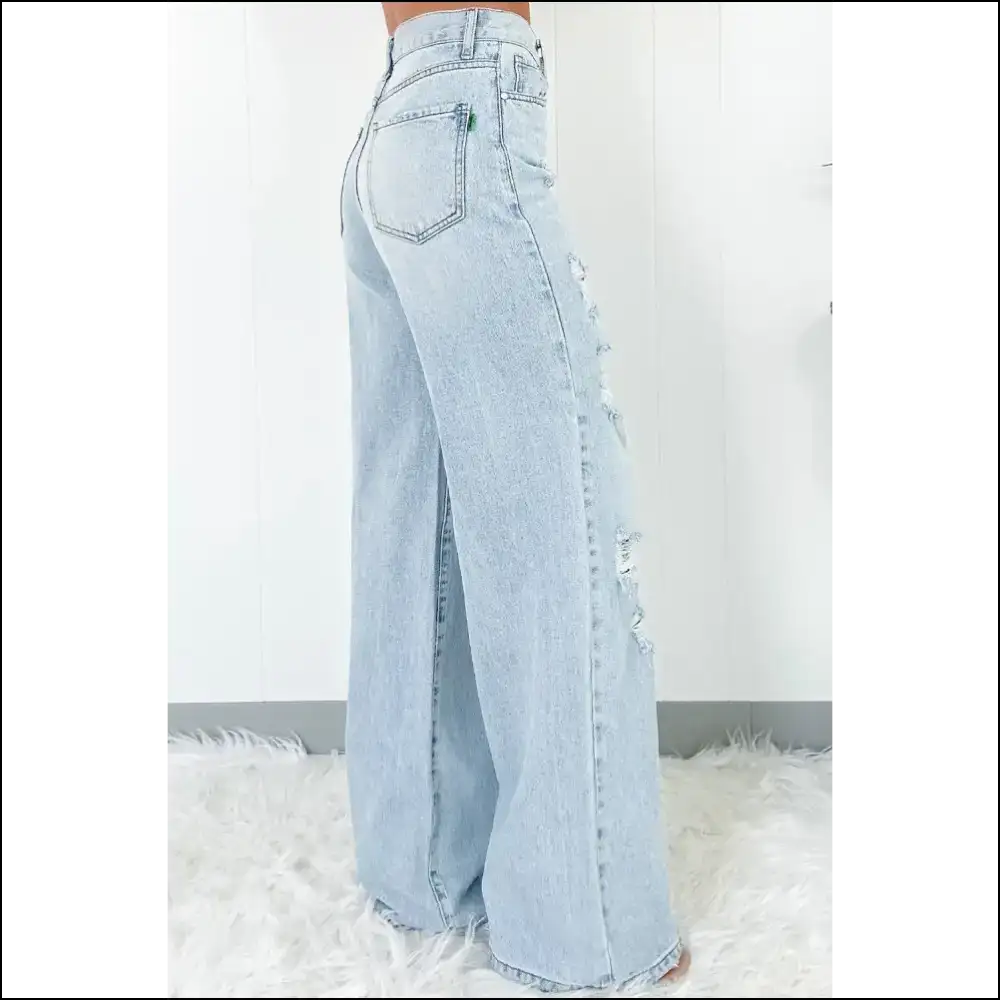 Beau Blue Light Wash Jeans: Denim Love Letters π Needful Things - Jeans on Sale Worldwide Shipping