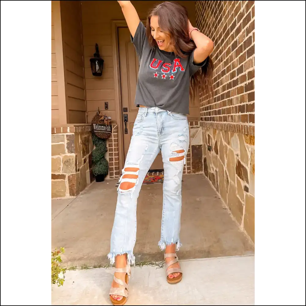 Beau Blue Light Wash Jeans: so Comfy Youll Forget Pants Exist π Needful Things - Jeans on Sale Worldwide Shipping