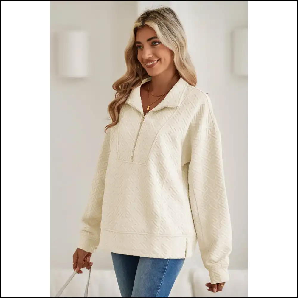 Beige Half Zipper: so Chic Itβs Needful Things π
- Sweatshirts & Hoodies on Sale Worldwide Shipping