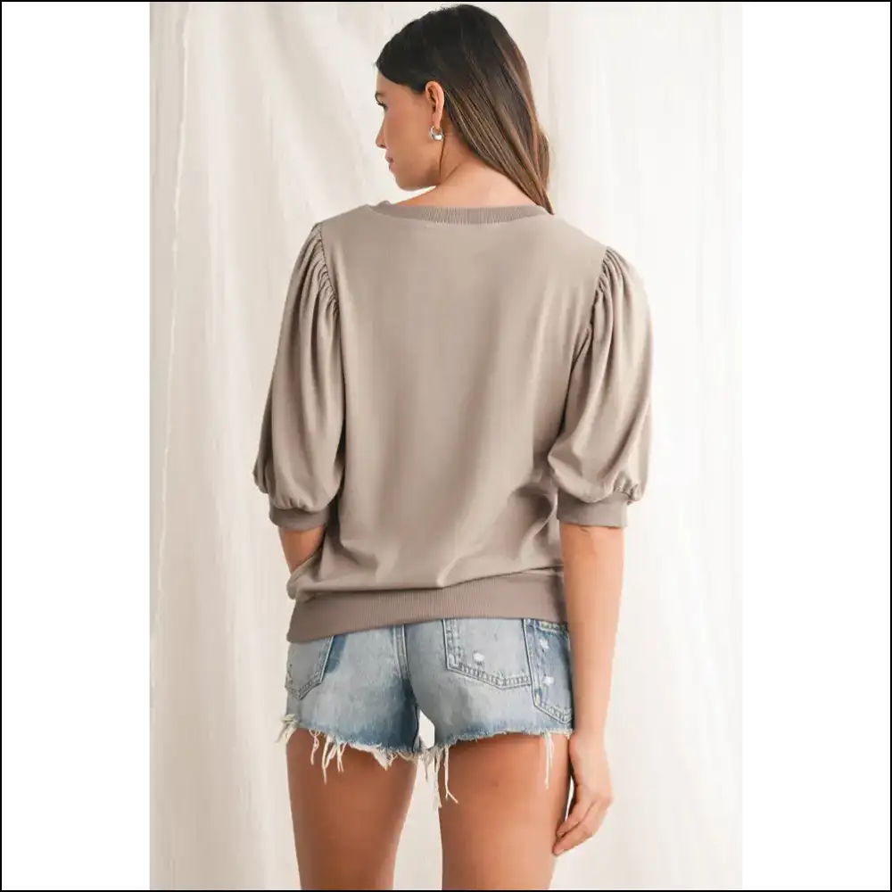 Bishop Sleeve Blouse: Baaa-utifully Ridiculous - Blouses on Sale Worldwide Shipping