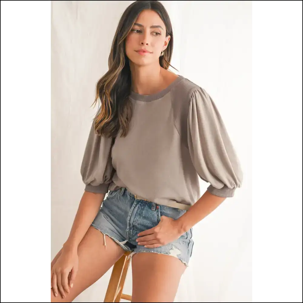 Bishop Sleeve Blouse: Baaa-utifully Ridiculous - Blouses on Sale Worldwide Shipping