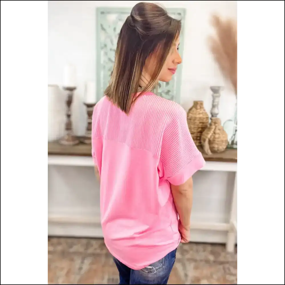Bonbon Colorblock Patchwork: Fashionably Late? Never! ๐ Needful Things - Plus Size Tops on Sale Worldwide Shipping