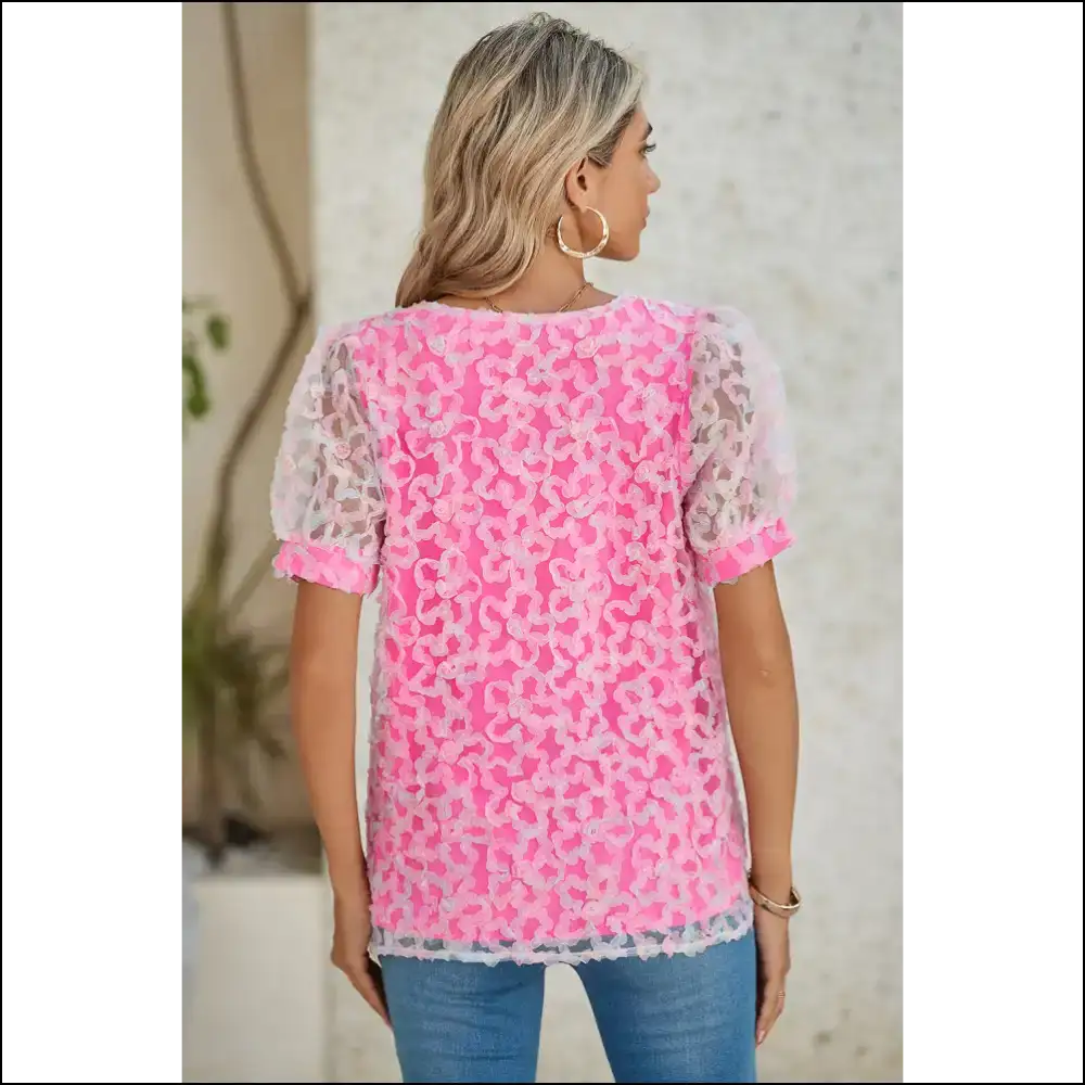 Bonbon Mesh Puff Sleeve Blouse: so Fancy ๐
Youโll Die ๐ - Blouses on Sale Worldwide Shipping