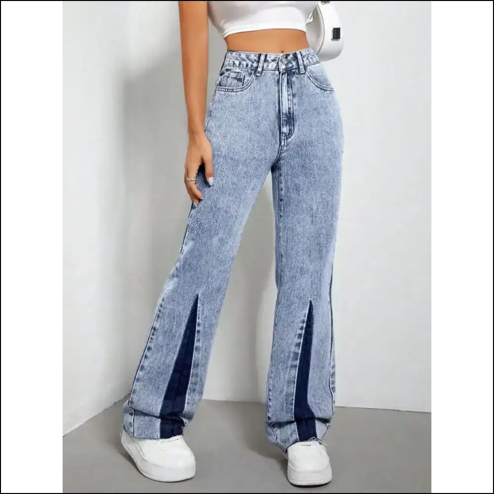 Bootcut Bliss: when Comfort Meets ?Wow Those are your Curves?’ 😏✨ - Jeans on Sale Worldwide Shipping