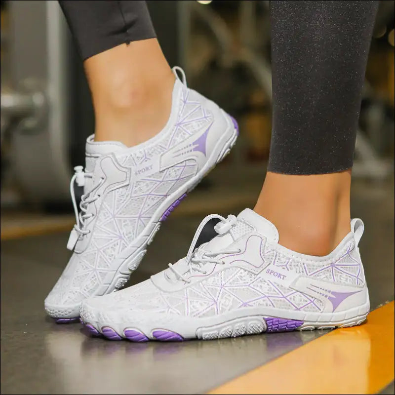 Breathable Elastic Lock Laces for Effortless Style - White / 41(us10) - Athletic Shoes on Sale Worldwide Shipping