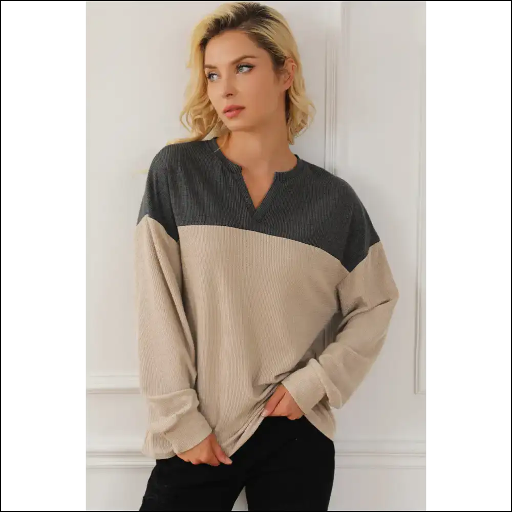 Carbon Grey Colorblock: so Comfy It’s Criminal 😈 Needful Things - Sweatshirts & Hoodies on Sale Worldwide Shipping