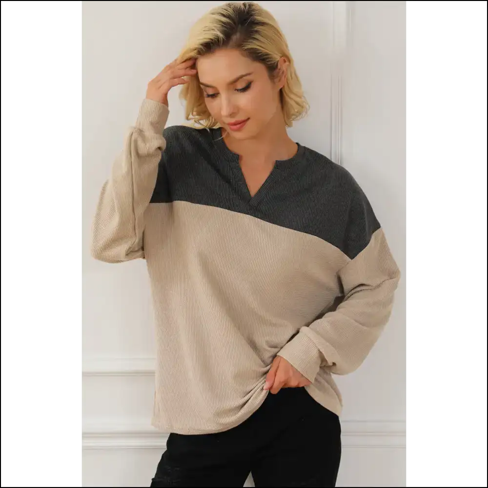 Carbon Grey Colorblock: so Comfy It’s Criminal 😈 Needful Things - Sweatshirts & Hoodies on Sale Worldwide Shipping
