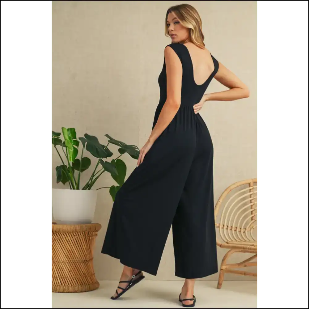 Chic Black Jumpsuit: Wide Leg Pants ? your Closet will Thank You! - Jumpsuits & Rompers on Sale Worldwide Shipping