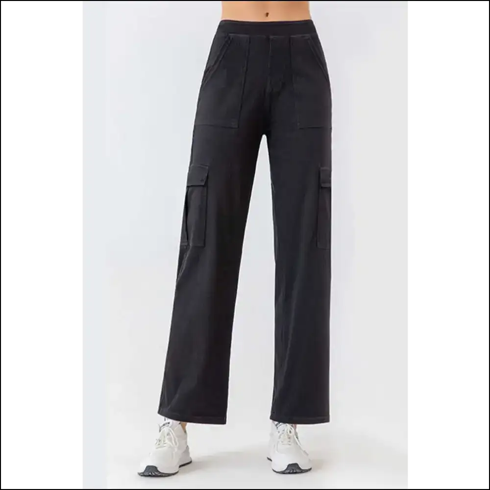 Chic Buttoned Pocketed Long Jeans: your New Pants of Awesome! π₯π - Black / s - Jeans on Sale Worldwide Shipping