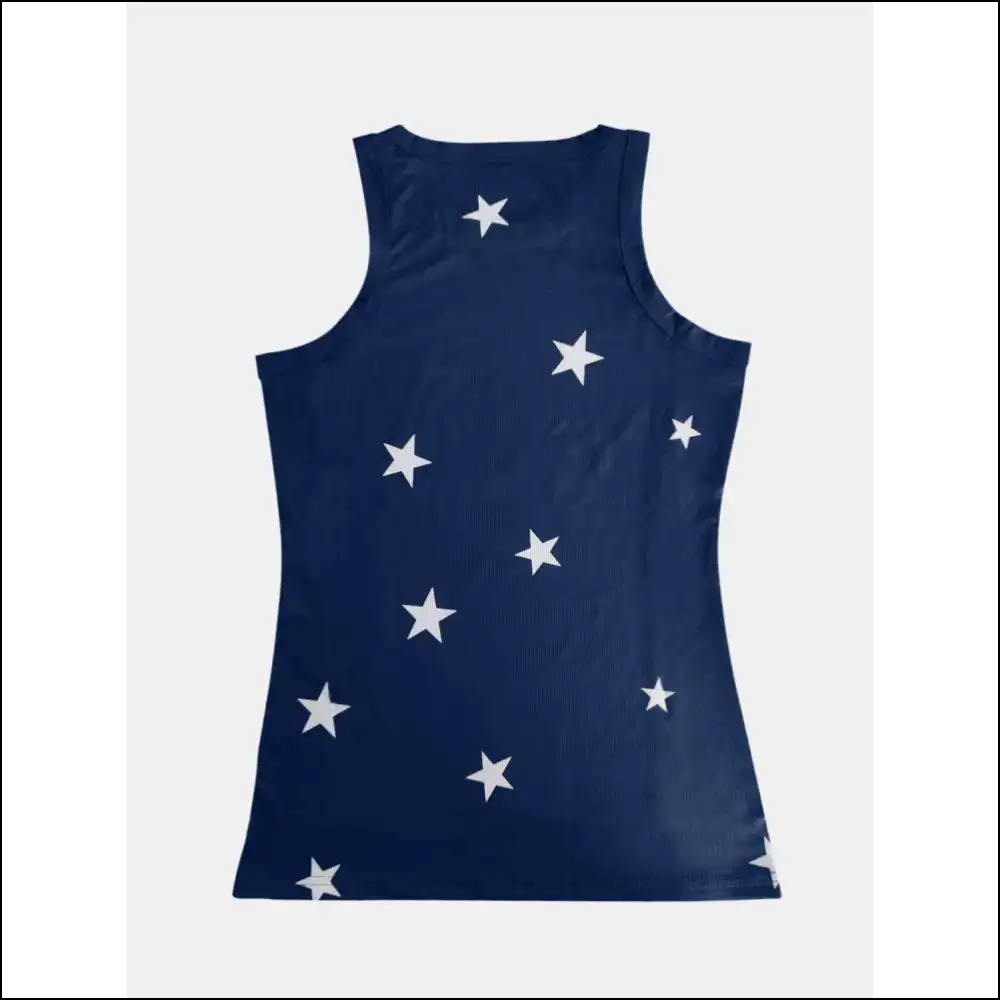 Chic Full Size Star Round Neck Tank - Tops on Sale Worldwide Shipping