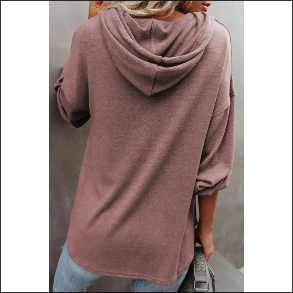 Chic Green Button Hoodie: so Comfy Youll Say Needful Things! 💚 - Sweatshirts & Hoodies on Sale Worldwide Shipping