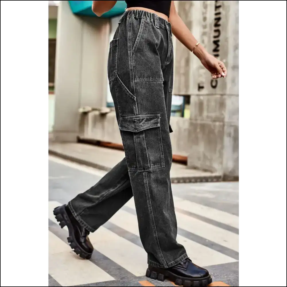 Chic Loose Fit Long Pants: Comfort that Makes you Forget your Ex! ππ - Jeans on Sale Worldwide Shipping