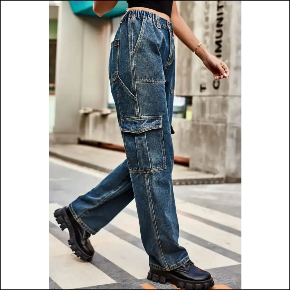 Chic Loose Fit Long Pants: Comfort that Makes you Forget your Ex! ππ - Jeans on Sale Worldwide Shipping