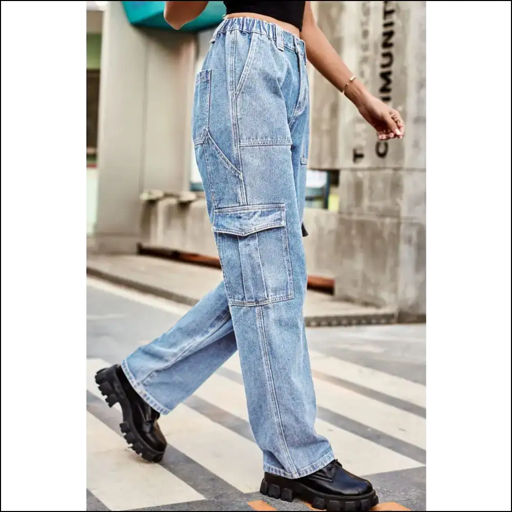 Chic Loose Fit Long Pants: Comfort that Makes you Forget your Ex! ππ - Jeans on Sale Worldwide Shipping