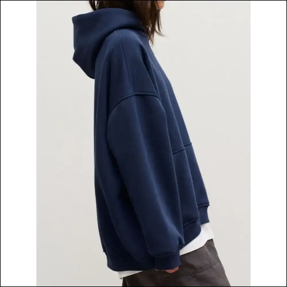 Chic Pocketed Dropped Shoulder Long Sleeve Hoodie - Hoodies Sweatshirts & on Sale Worldwide Shipping