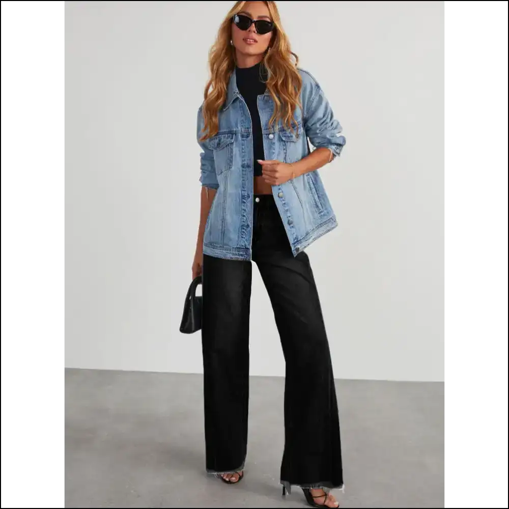 Chic Raw Hem Jeans: Because Even Lemons Deserve a Stylish Companion ππ - Jeans on Sale Worldwide Shipping