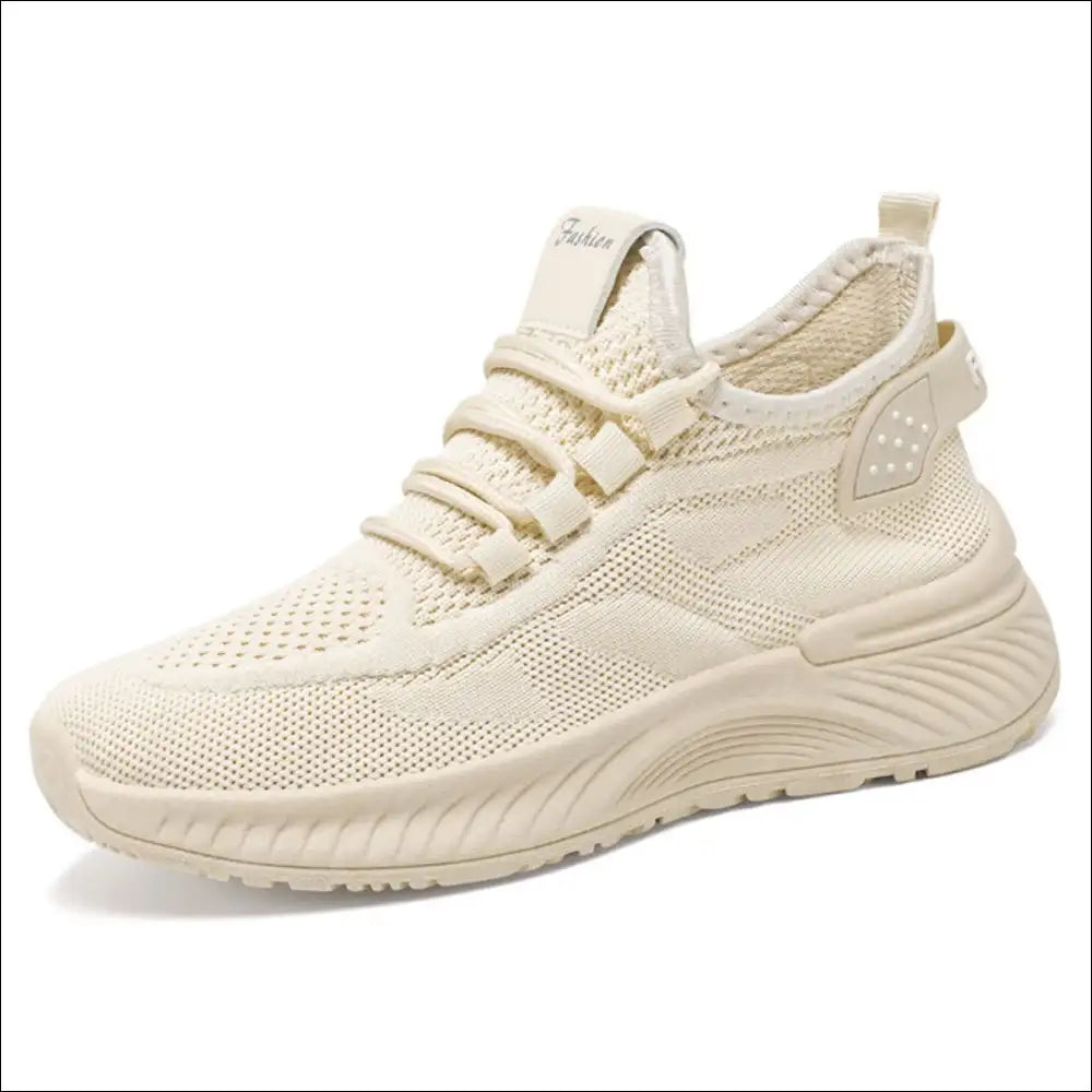 Chic Round Toe Mesh Platform Sneakers - Athletic Shoes on Sale Worldwide Shipping