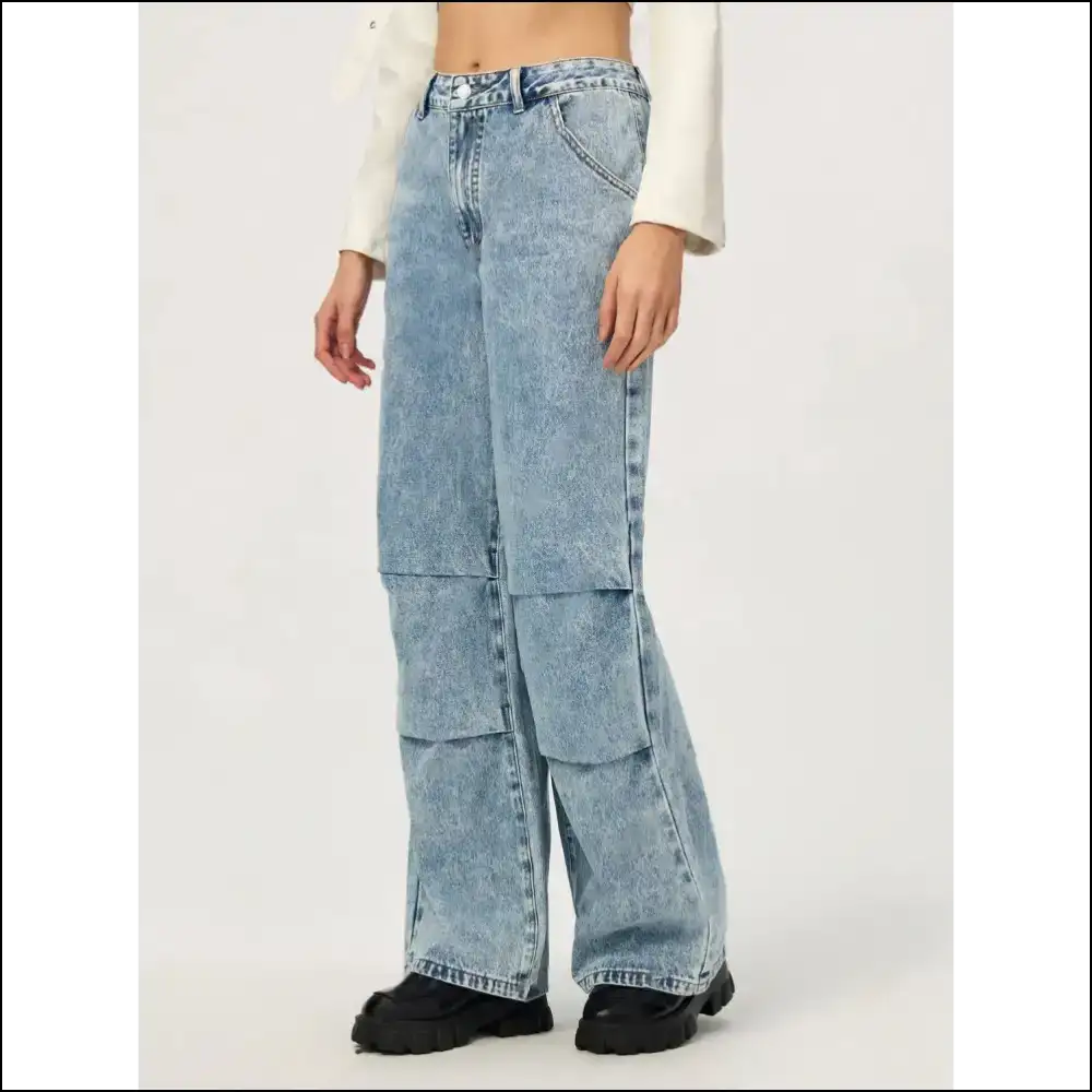 Chic Wide Leg Jeans: Because Life is too Short for Boring Pants ππ - Jeans on Sale Worldwide Shipping