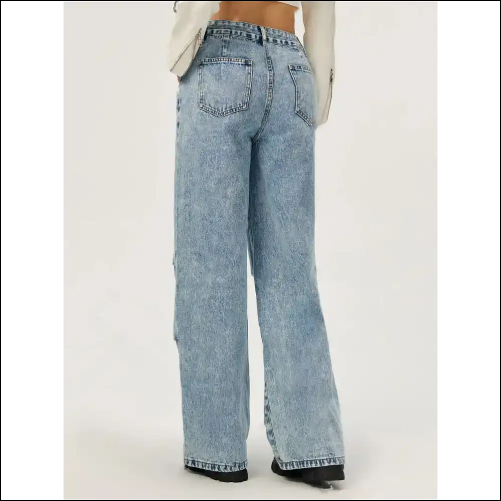 Chic Wide Leg Jeans: Because Life is too Short for Boring Pants ππ - Jeans on Sale Worldwide Shipping