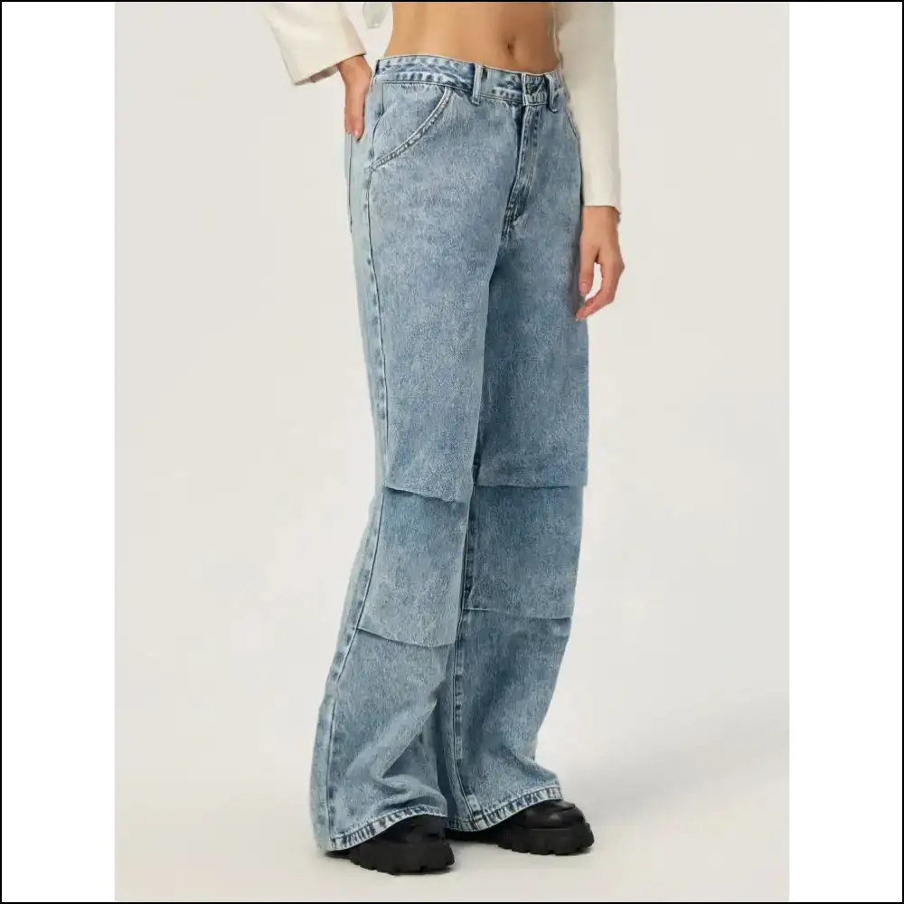 Chic Wide Leg Jeans: Because Life is too Short for Boring Pants ππ - Jeans on Sale Worldwide Shipping