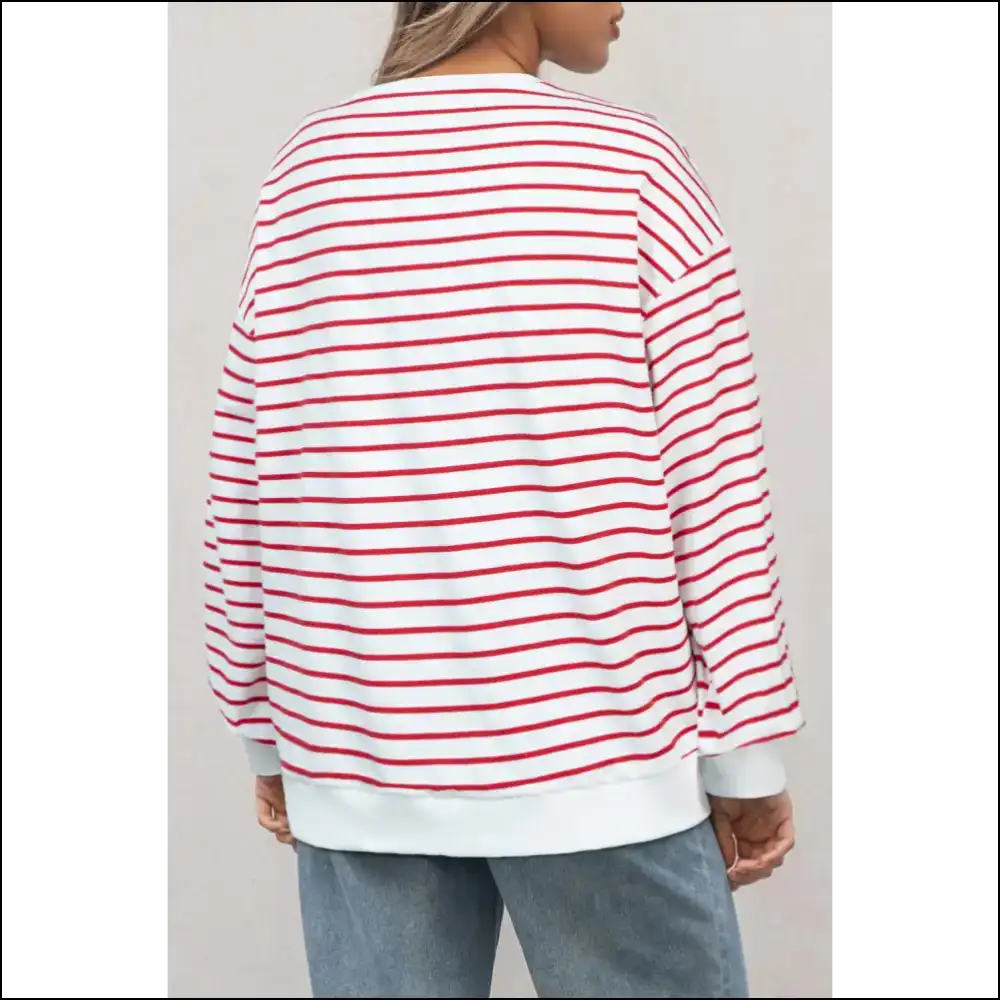 Coffee Striped Cozy: Needful Things’ Vibe Sweatshirt ☕ - Sweatshirts & Hoodies on Sale Worldwide Shipping