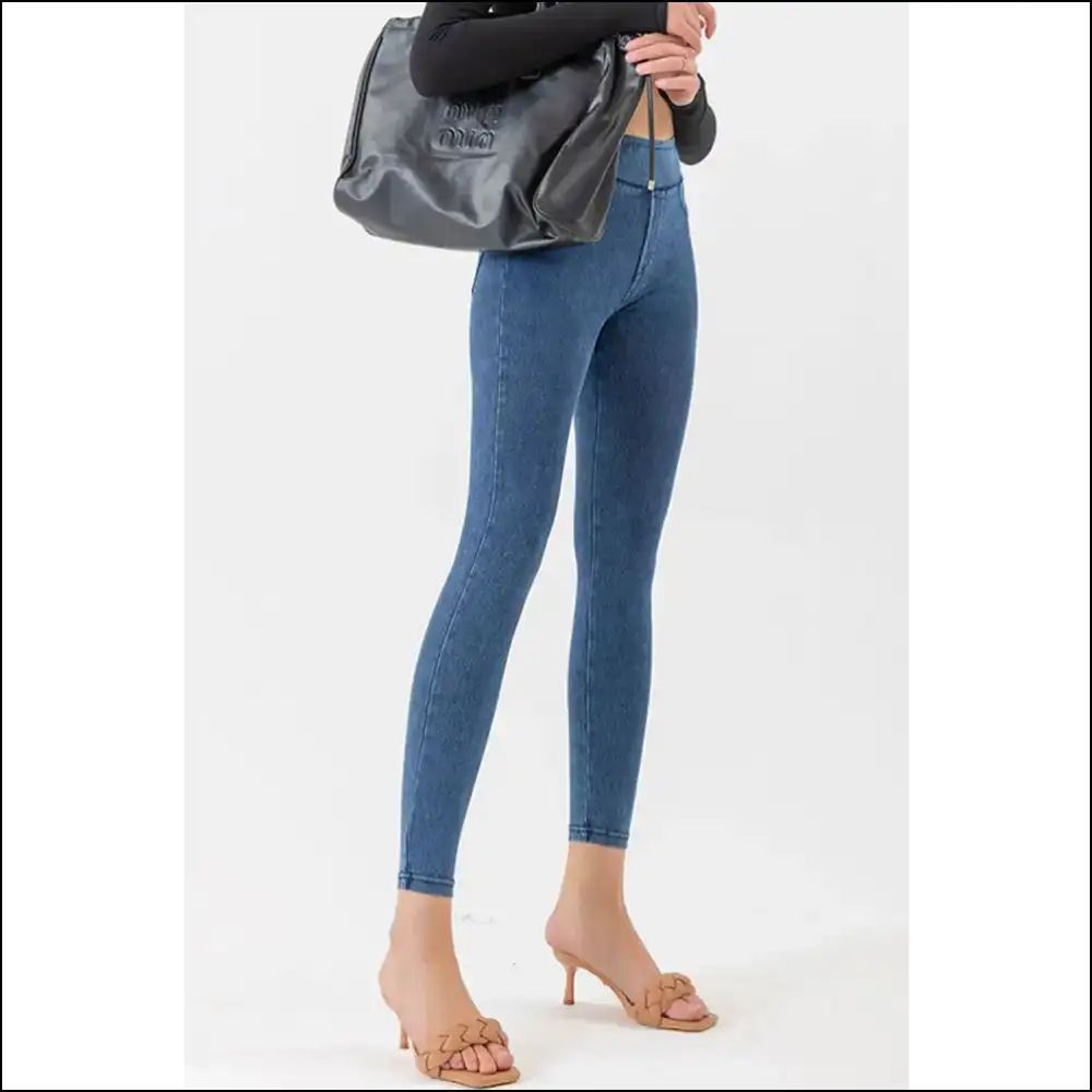 Confidently Curved: the High Waist Skinny Jeans that Dare you to Strut! π - Medium / Xl - on Sale Worldwide Shipping