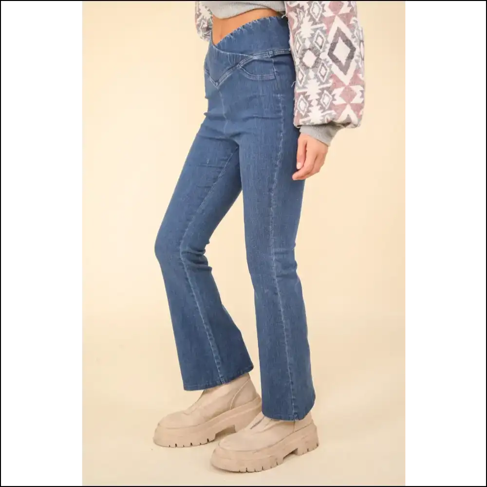 Crossover Waist Leggings: Look Hotter than your Exβs New Partner! π₯π - Jeans on Sale Worldwide Shipping