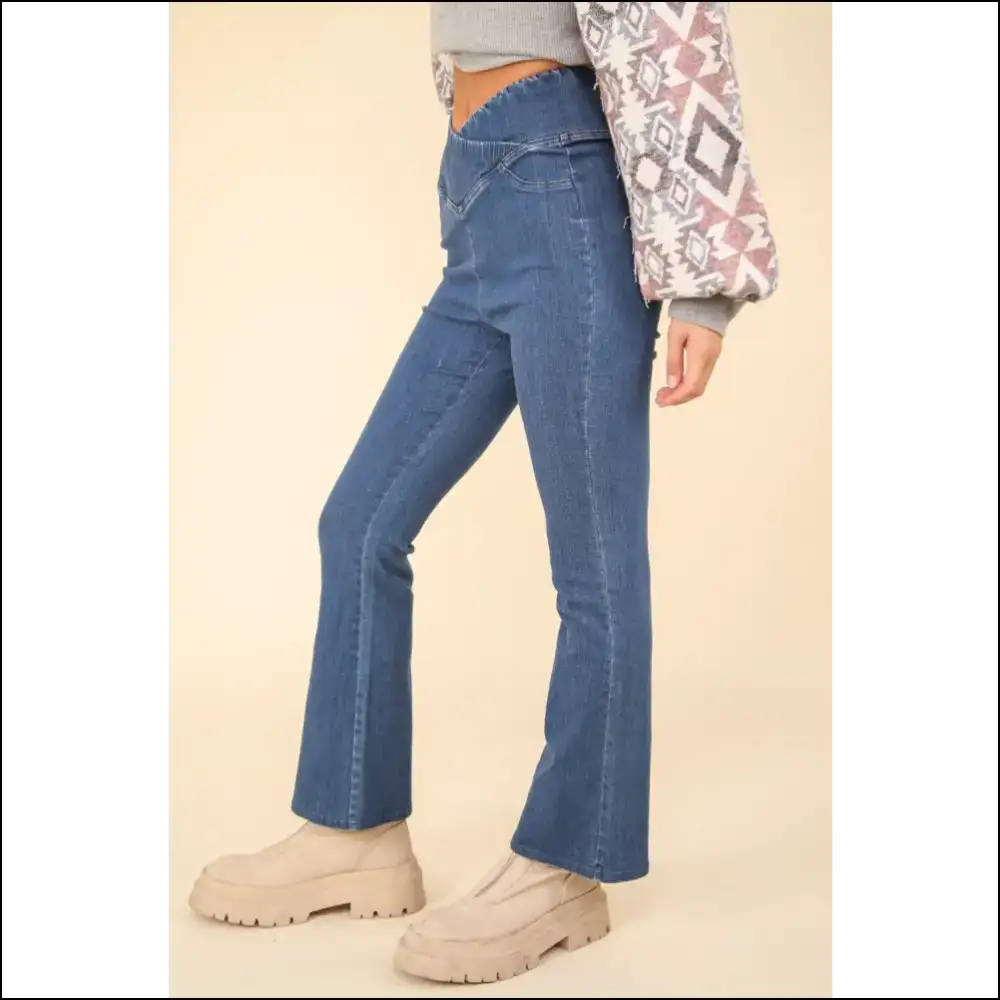 Crossover Waist Leggings: Look Hotter than your Exβs New Partner! π₯π - Jeans on Sale Worldwide Shipping