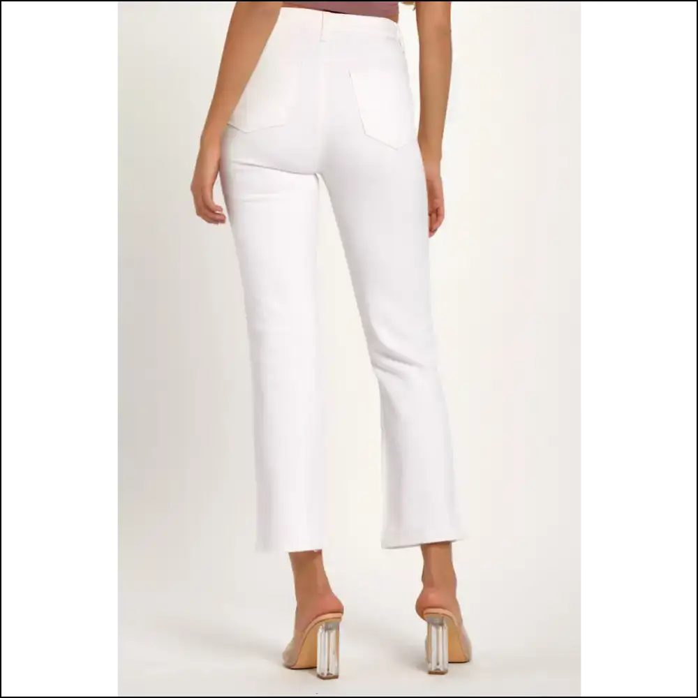 Distressed Cropped Straight Jeans: Because who Needs Perfect? πβ¨ - Jeans on Sale Worldwide Shipping