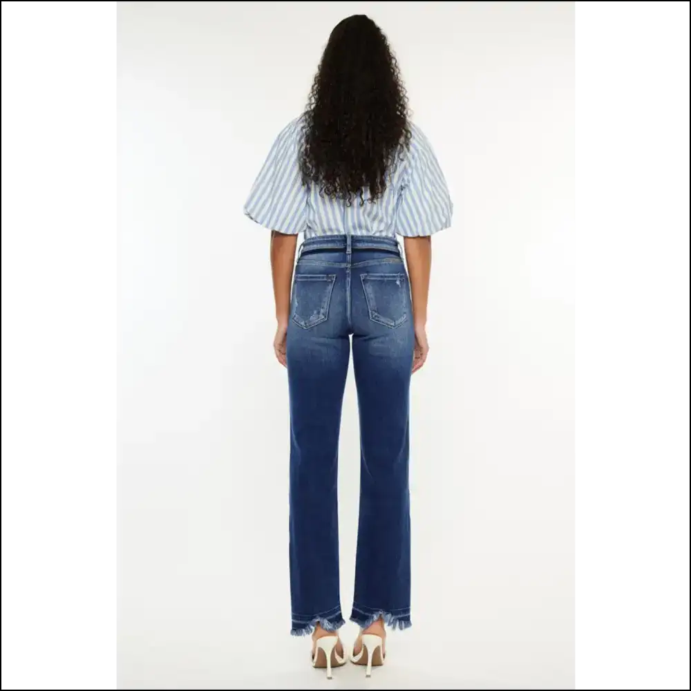 Elevate your Wardrobe with Kancan High Rise Distressed Jeans of Glory! πβ¨ - on Sale Worldwide Shipping
