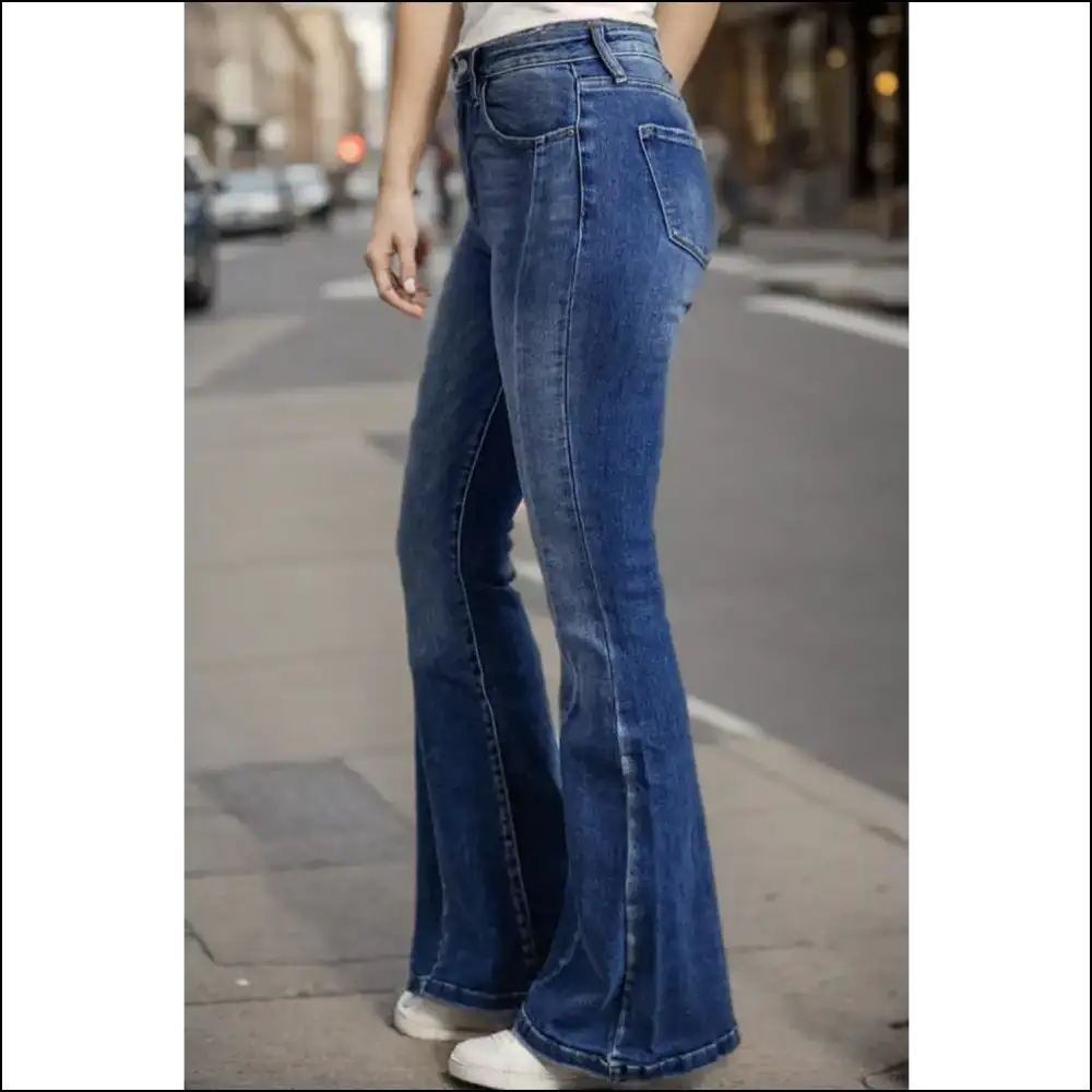 Flare-tastic Confidence: Yes you can Rock these High Waist Jeans! - Jeans on Sale Worldwide Shipping