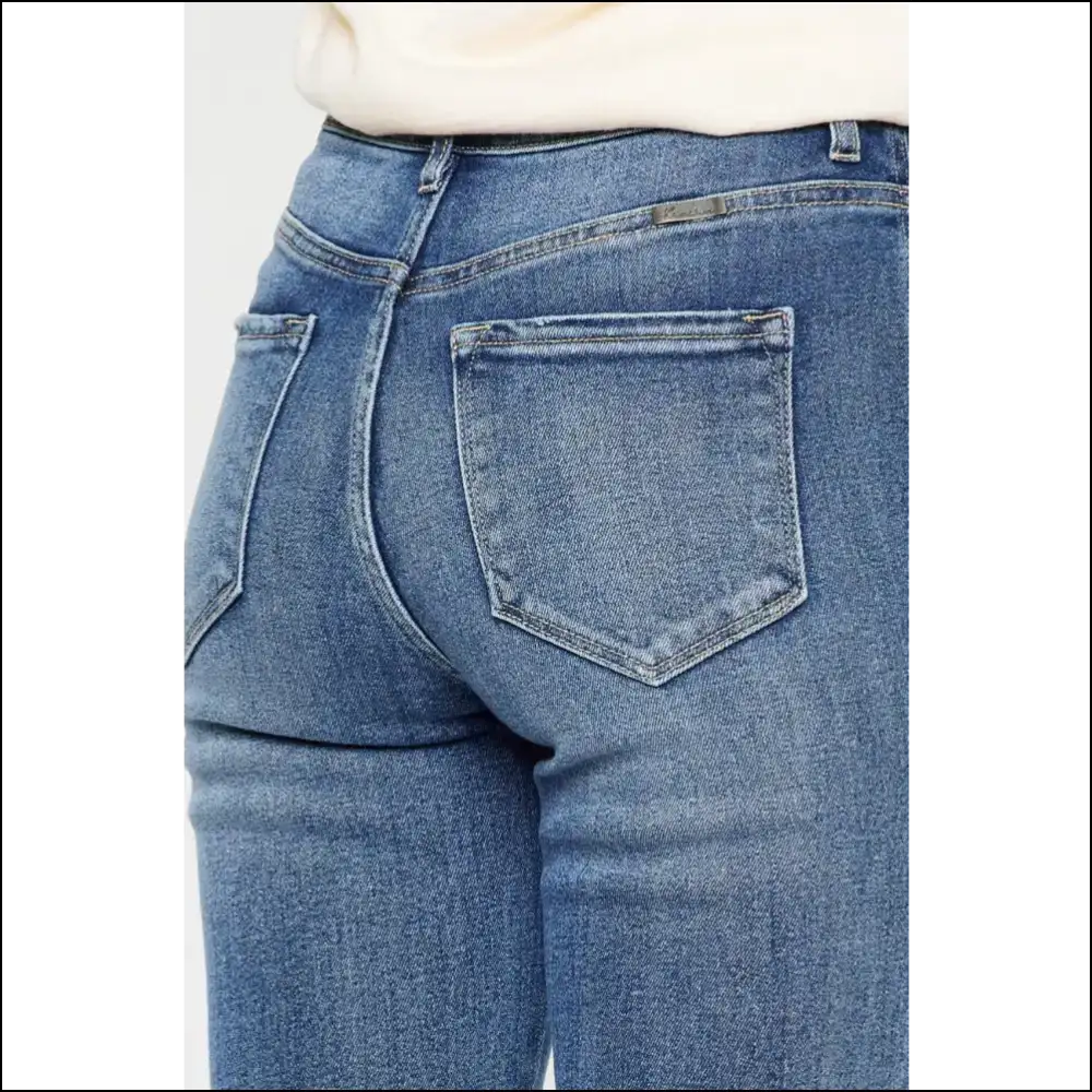 Flare Up your Life: Needful Things Catโs Whiskers High Waist Chic! ๐ป๐ - Jeans on Sale Worldwide Shipping
