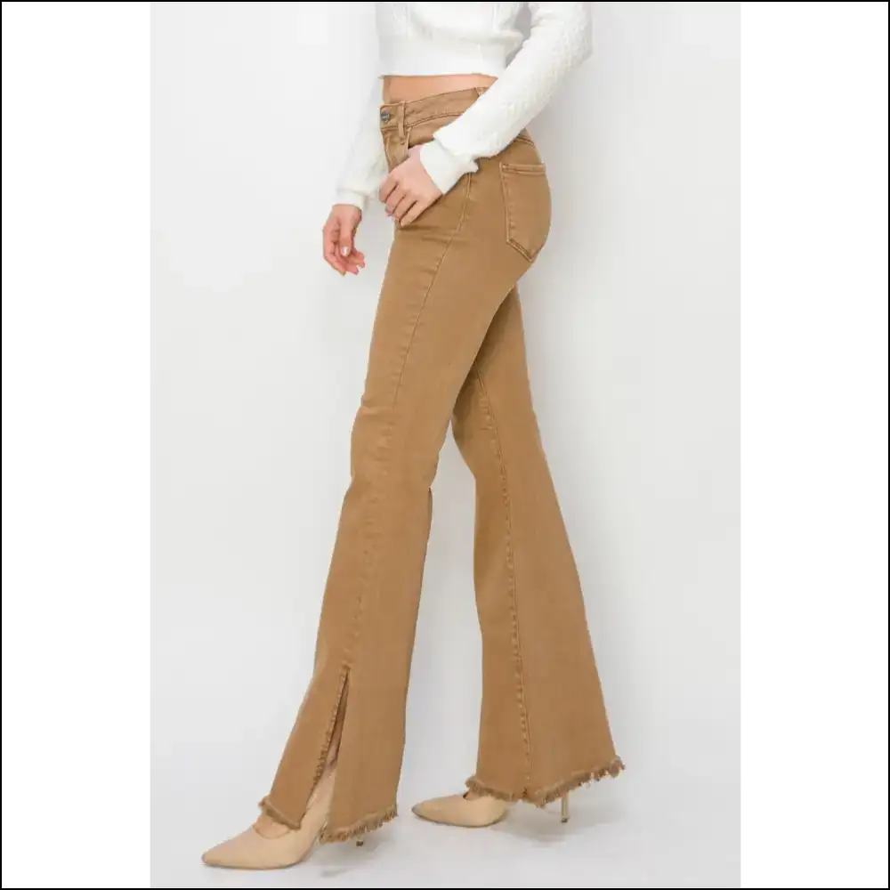 Flare Up your Life! Risen Bailey High Waist Jeans: Dare to be Fabulous! π - Jeans on Sale Worldwide Shipping