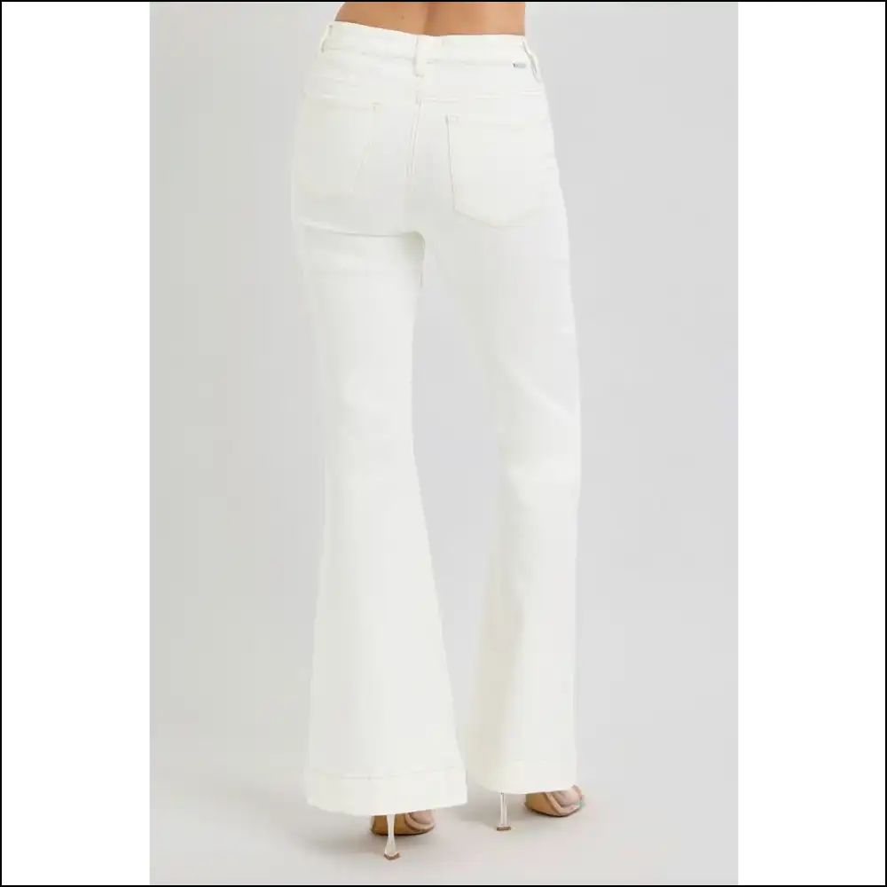 Flare Up your Life with Needful Things High Rise Patch Pocket Jeans! πβ¨ - Jeans on Sale Worldwide Shipping